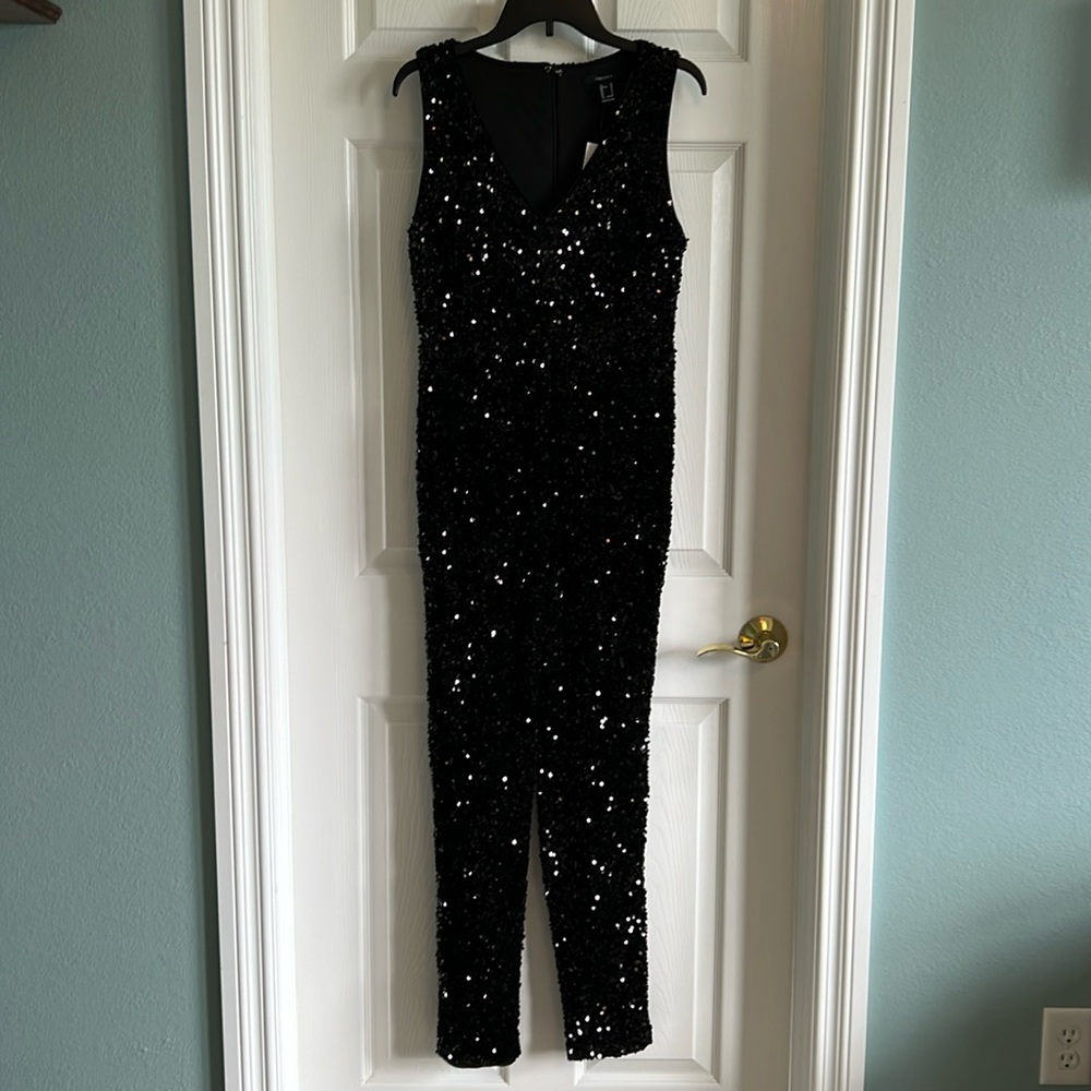 Forever 21 Sequin Jumpsuit